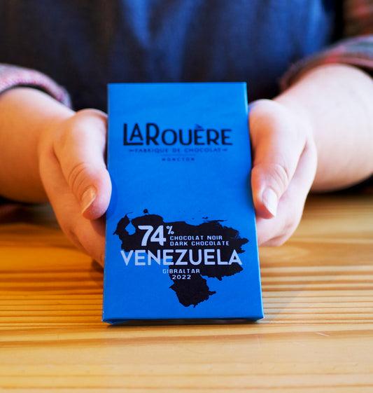 Venezuela, Gibraltar 74% – Chocolat Noir / Dark Chocolate