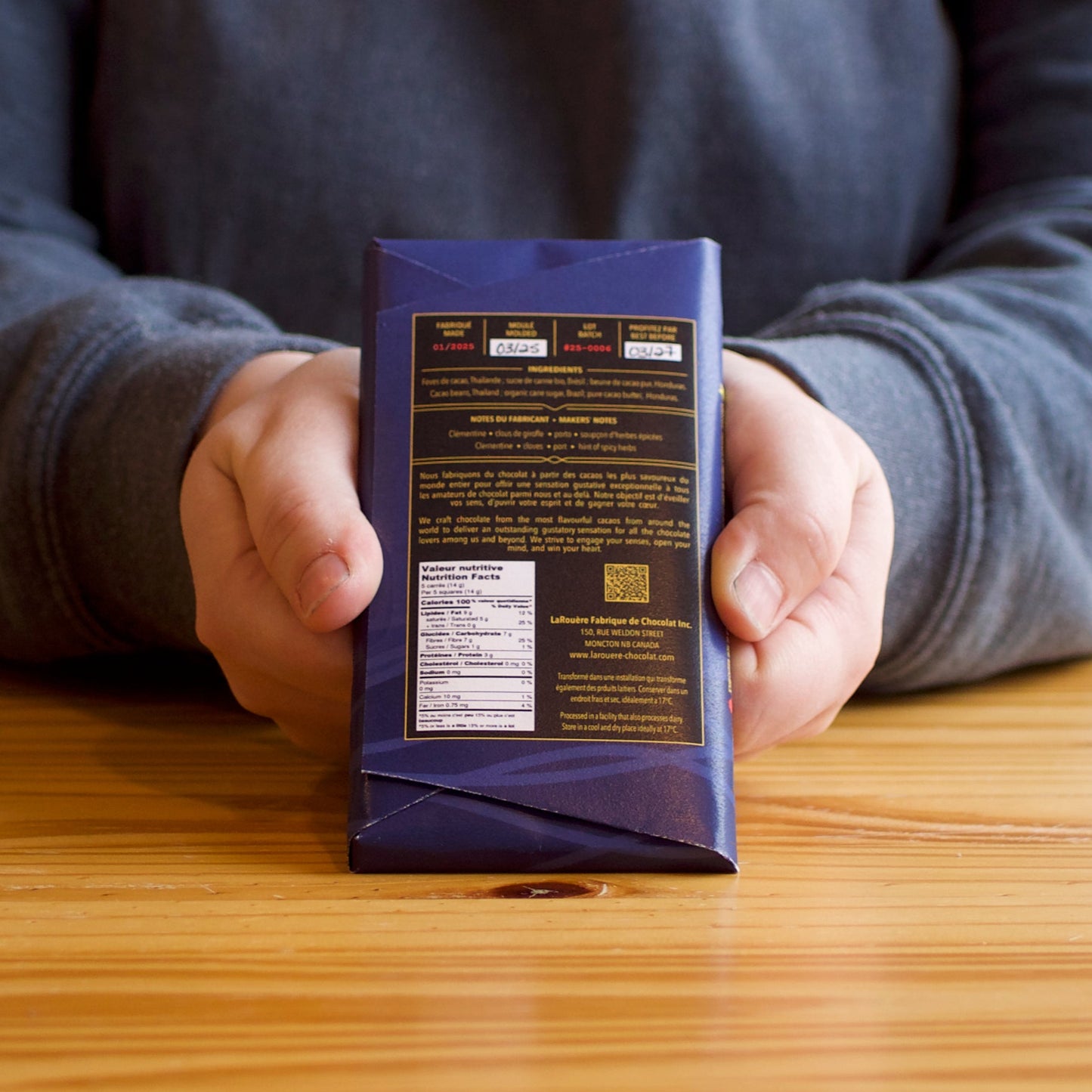 Thaïlande 74% – Chocolat Noir / Dark Chocolate