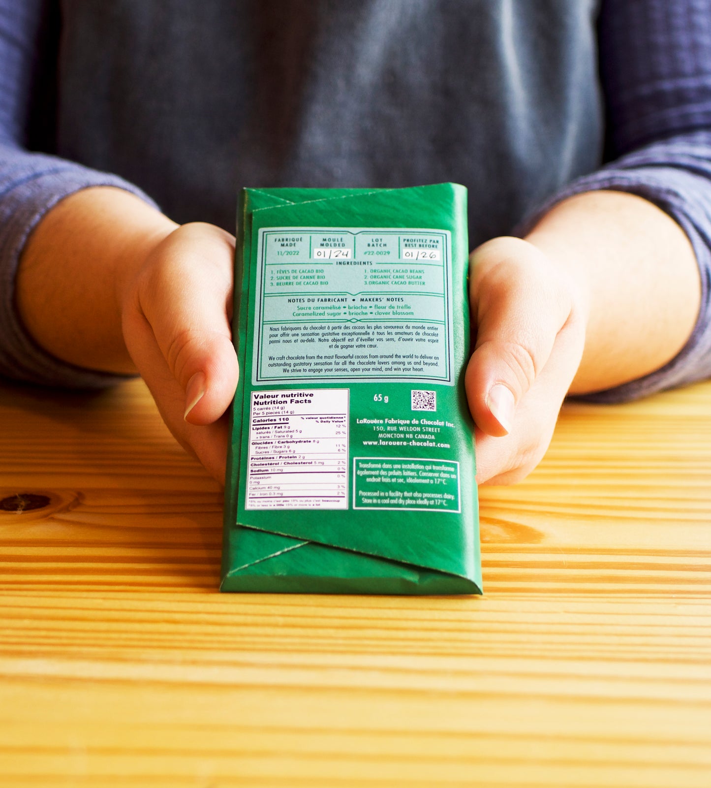 Honduras 80,5% – Chocolat Noir / Dark Chocolate