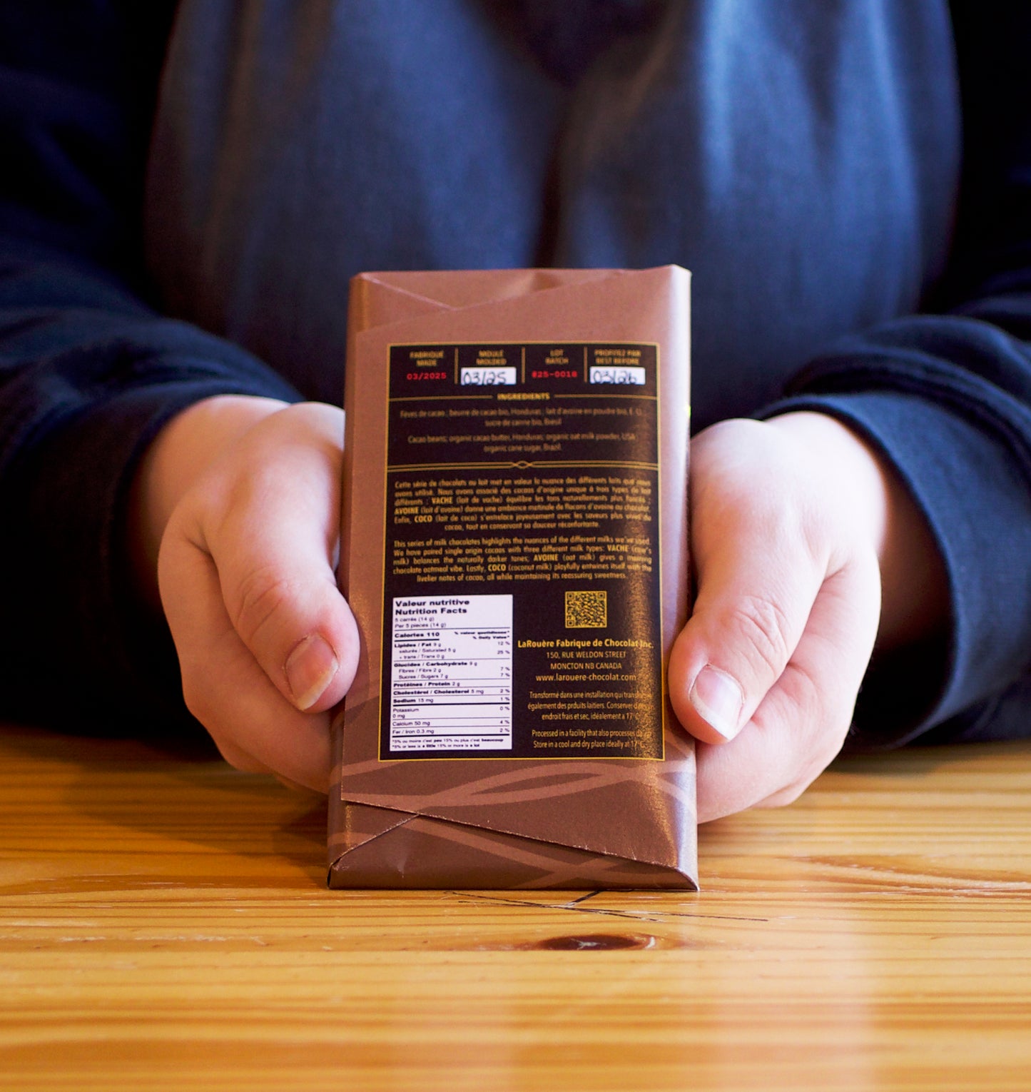 Avoine — Chocolat Lait Foncée / Dark Milk Chocolate 54,5%