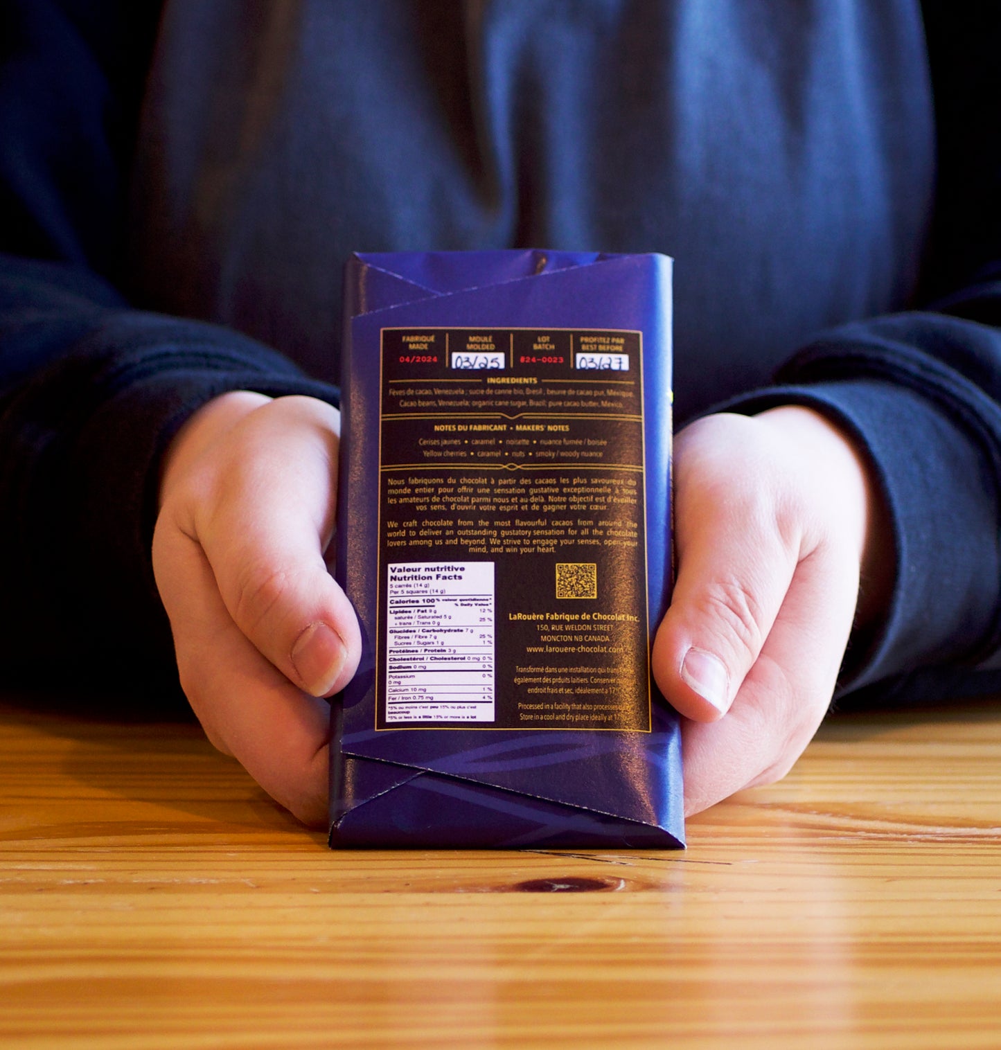 Venezuela, Gibraltar 74% – Chocolat Noir / Dark Chocolate
