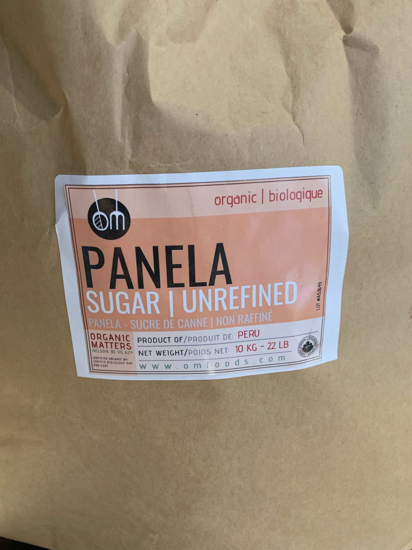 LaPanela – Chocolat blanc / White Chocolate