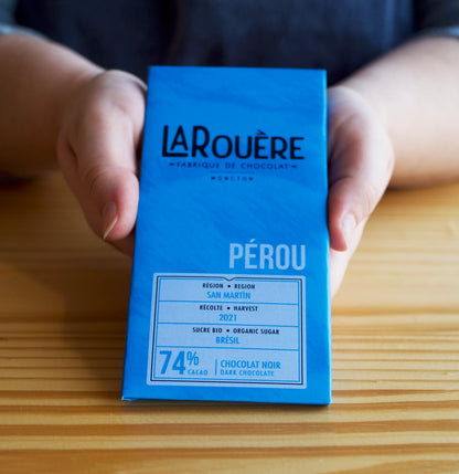 Pérou, San Martín 74% – Chocolat Noir / Dark Chocolate