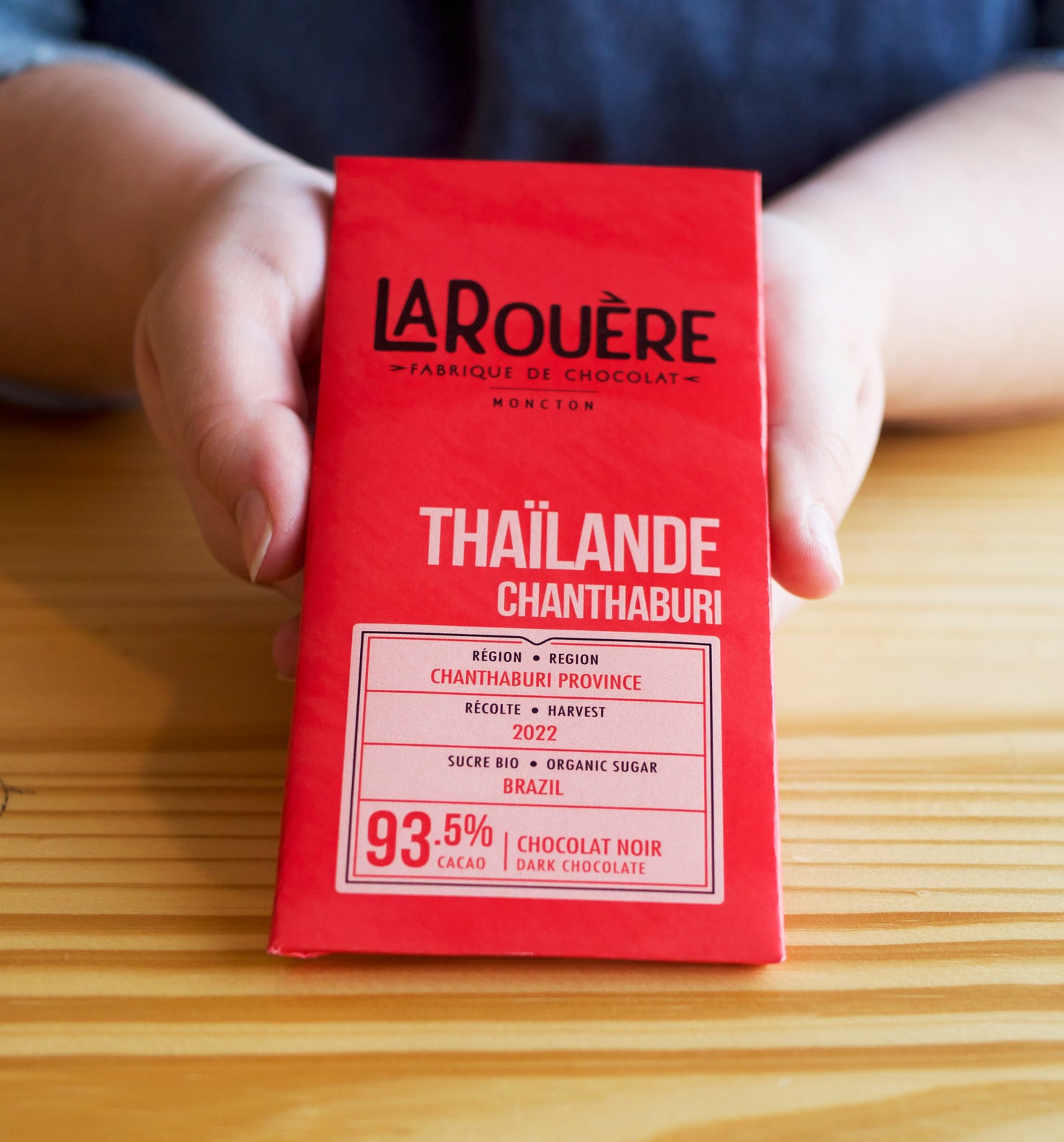 Thaïlande 93.5% – Chocolat Noir / Dark Chocolate – #22-0032