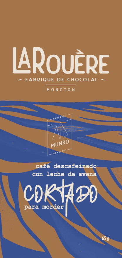 Cortado Para Morder (con leche de avena, décaf)