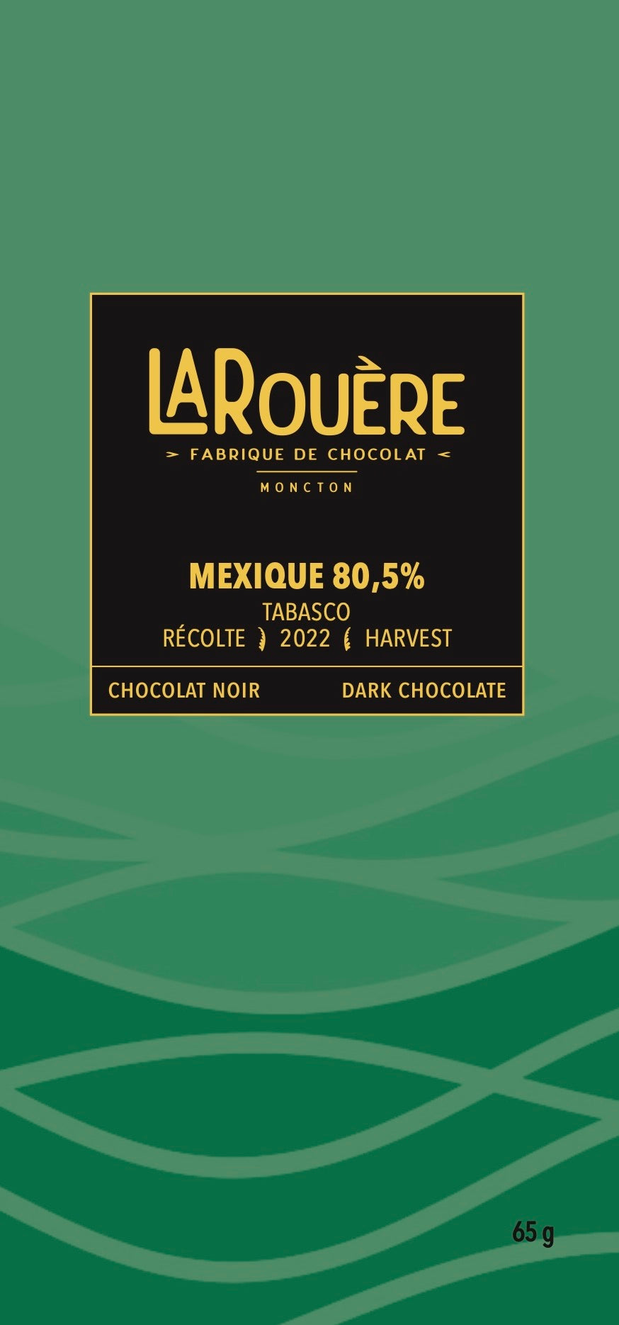 Mexique 80,5% – Chocolat Noir / Dark Chocolate