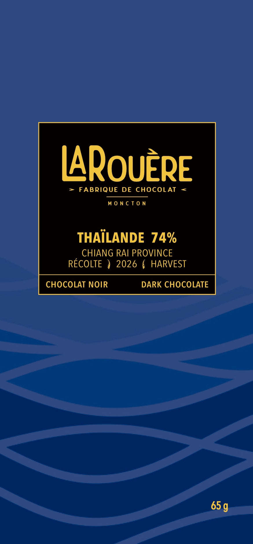 Thaïlande, Chiang Rai 74% – Chocolat Noir / Dark Chocolate