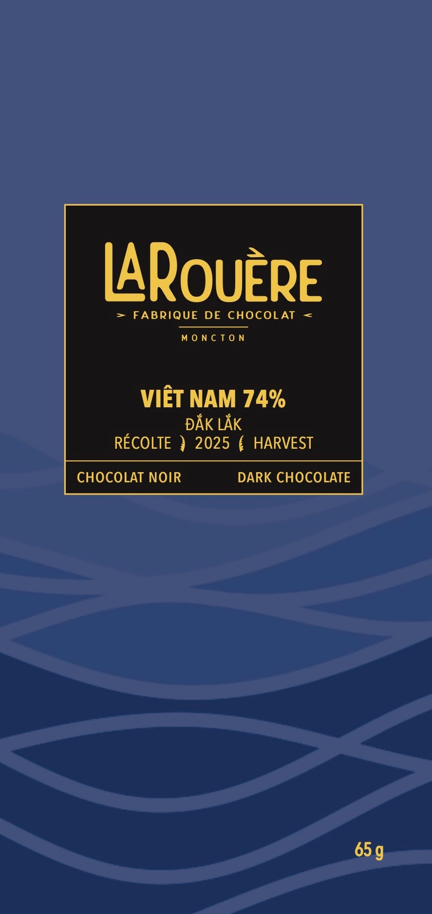 Viêt Nam 74% – Chocolat Noir / Dark Chocolate