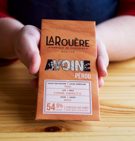Avoine — Chocolat Lait Foncée / Dark Milk Chocolate 54,5%