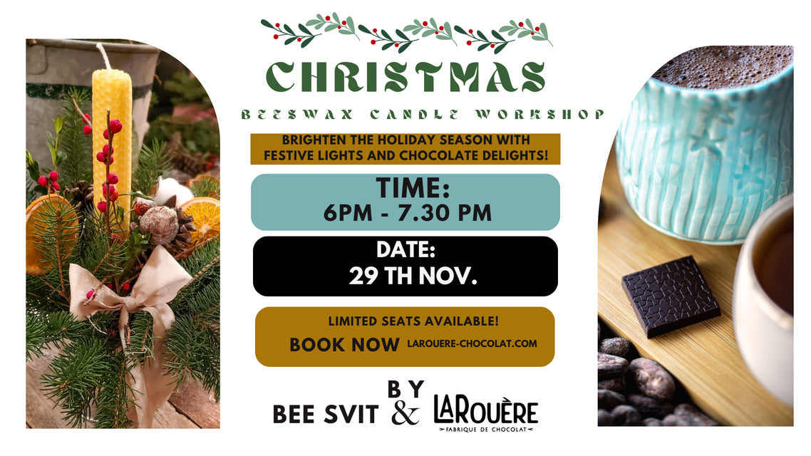 Christmas Beeswax Candle Workshop